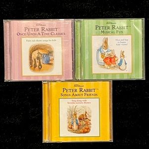 Peter Rabbit Song Collection CDs - Lot of 3